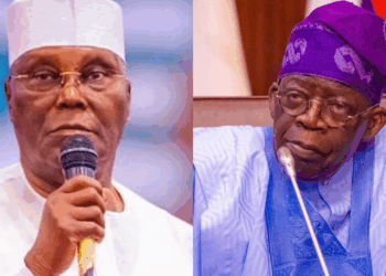 Photo combo of Atiku and Tinubu