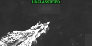 US Caribbean Strike Raises Death Toll To 80 Amid Growing Scrutiny Of Anti-Narcotics Operations This screen grab from a video posted by US Defense Secretary Pete Hegseth on his X account on November 10, 2025 shows what Hegseth says is a lethal strike on a vessel carrying narcotics in the Eastern Pacific Ocean on November 9, 2025.