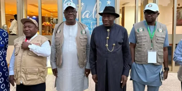 Goodluck Jonathan Trapped In Guinea-Bissau After Coup.