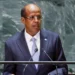 Mahamoud Ali Youssouf, chair of the African Union Commission