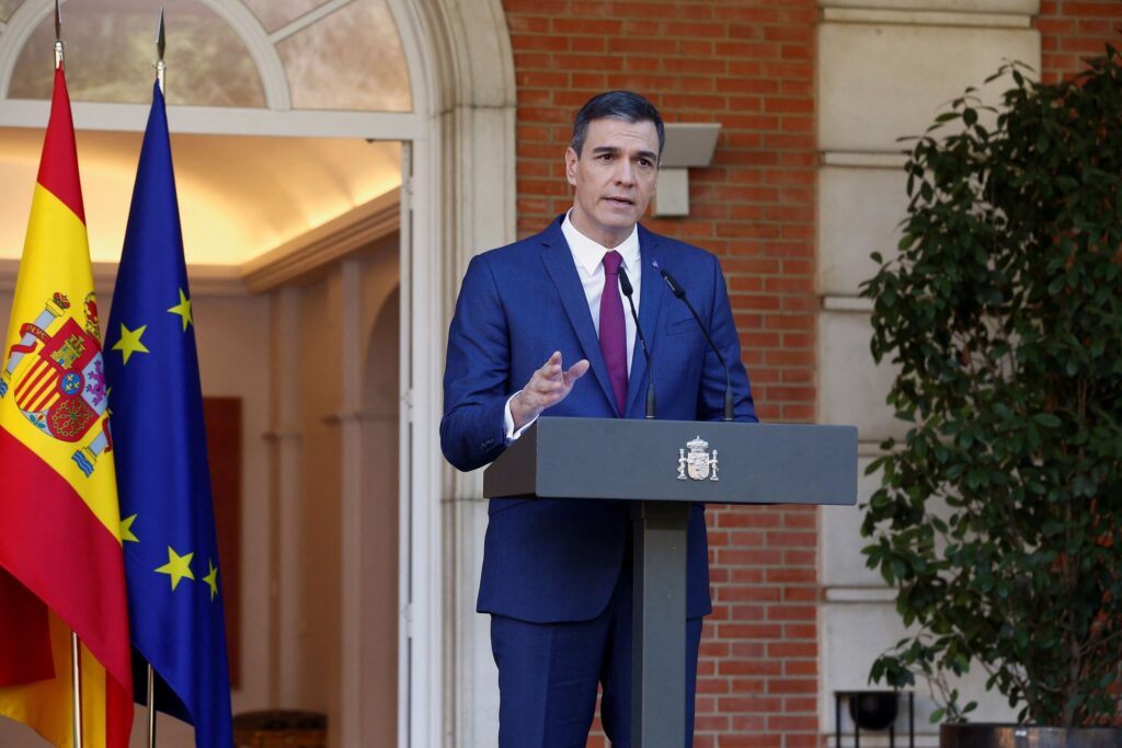 Prime Minister Pedro Sanchez