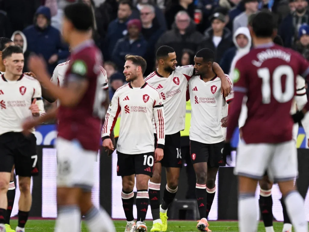 Liverpool vs West Ham