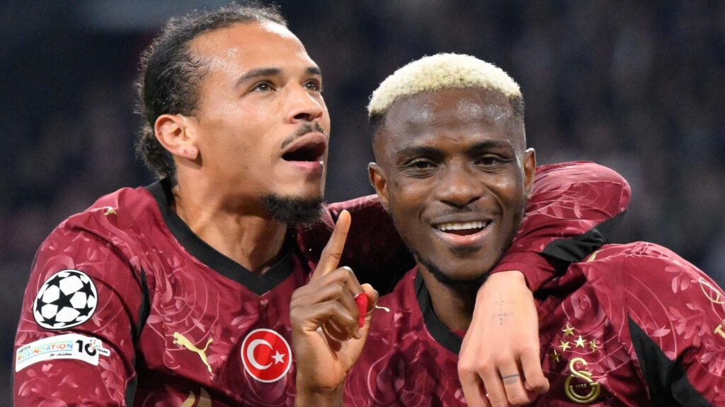 Photo of Victor Osimhen and Sane