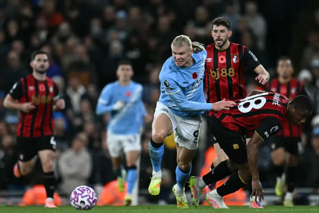 Manchester City vs Bournemouth