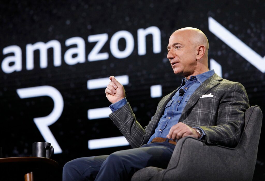 Photo of Amazon founder Jeff Bezos