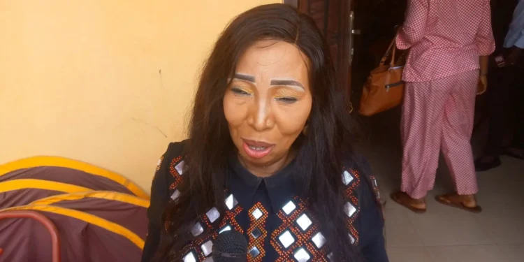 The Resident Electoral Commissioner (REC) for Anambra State, Queen Elizabeth Agwu.