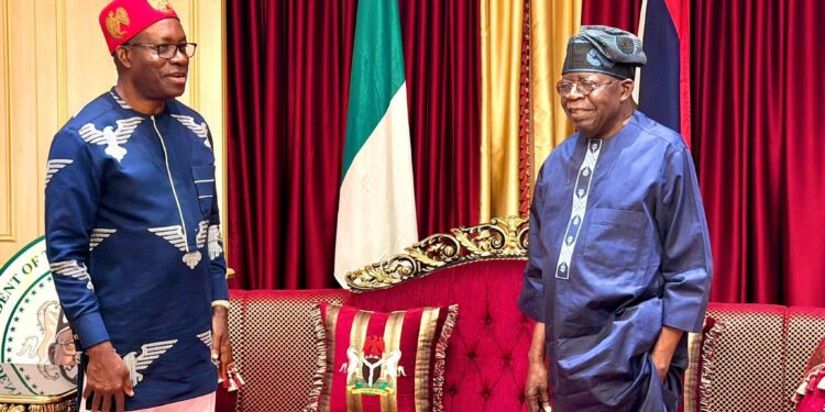 Soludo meets President Tinubu