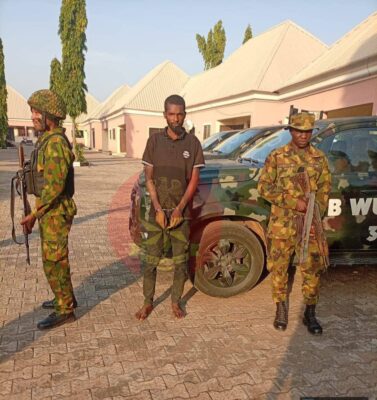 Troops Arrest Suspected Kidnapper In Taraba