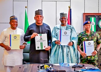 Military industrial complex at the Ajaokuta steel territory in Kogi State.