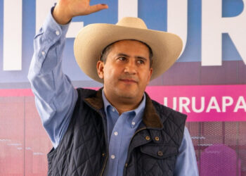 Photo of Mexican Mayor Carlos Manzo