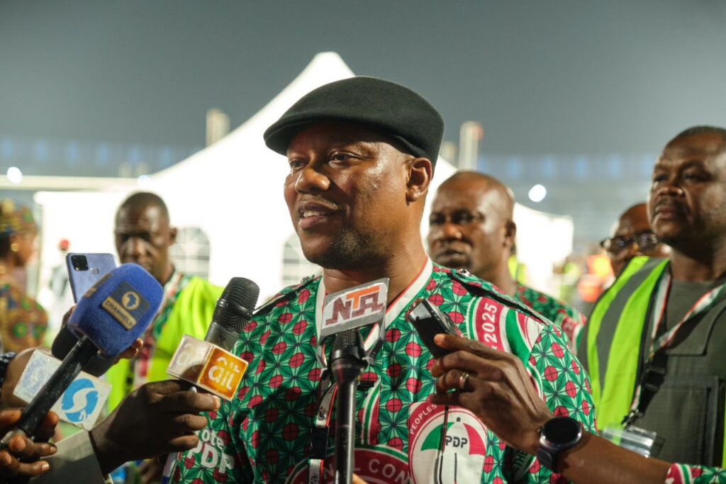 Photo of PDP National Publicity Secretary, Ini Ememobong.