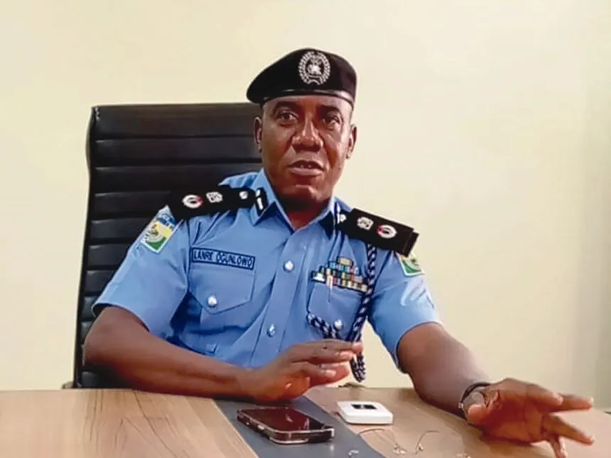 Commissioner of Police, Lanre Ogunlowo.