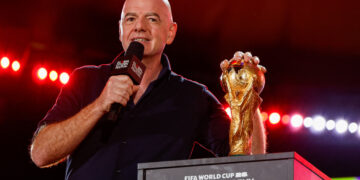 Photo of FIFA president Gianni Infantino