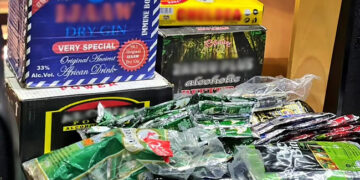 File image of sachet alcohol