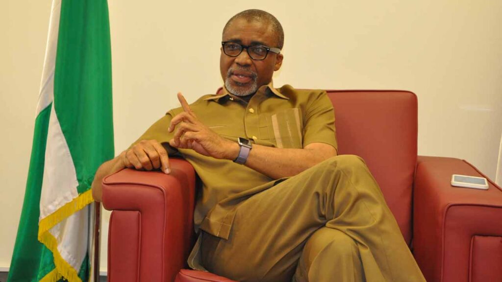 Former Senate Minority Leader, Enyinnaya Abaribe.