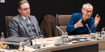 Belgium Braces For Nationwide Disruptions As Three-Day Strike Begins Belgium’s Prime Minister Bart De Wever and Belgium’s Vice Prime Minister and Minister of Public Health and Social Affairs Frank Vandenbroucke