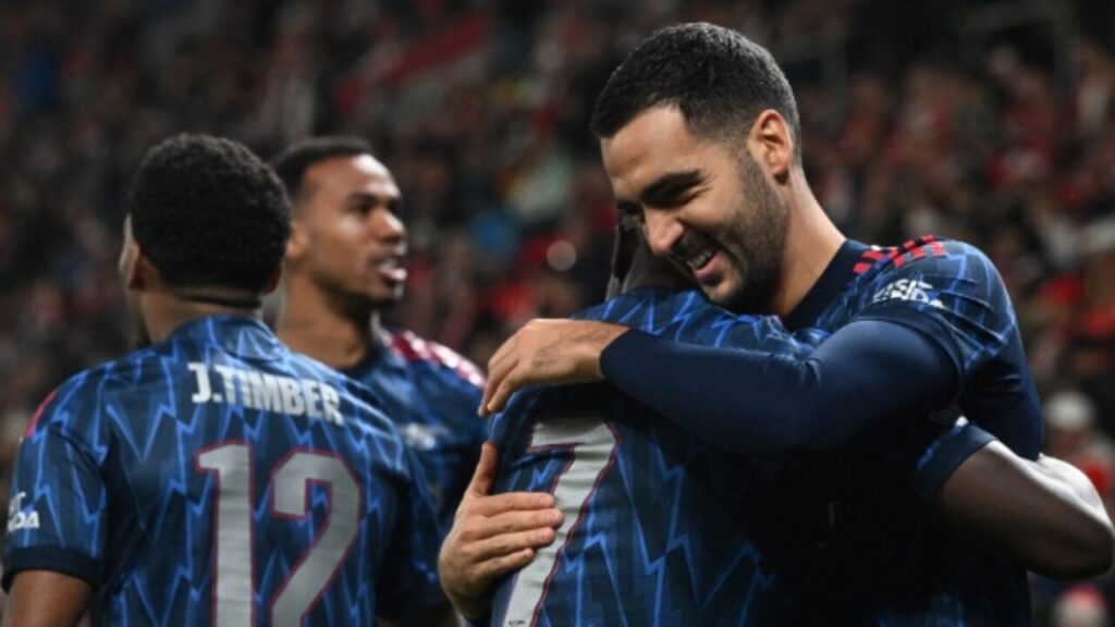 Mikel Merino Celebrates His Goal