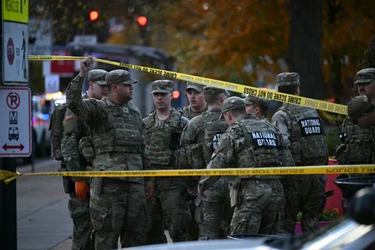 shooting of two National Guard members