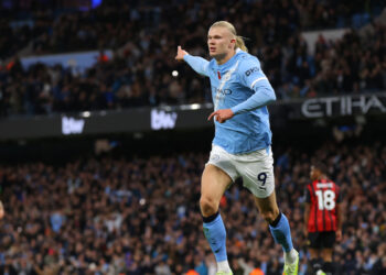 Haaland Scores in Manchester City vs Bournemouth