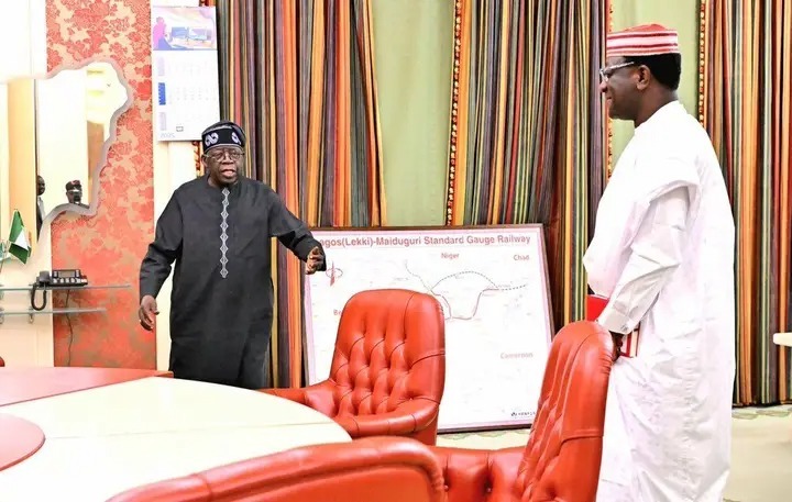 Photo of Abdulmumin Jibrin And Tinubu
