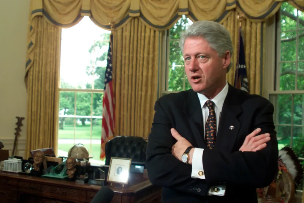 Photo of former US president Bill Clinton