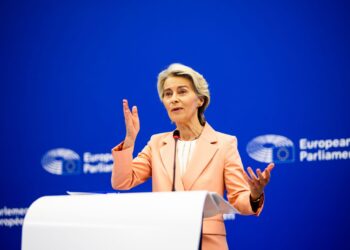 Newly elected European Commission President Ursula von der Leyen.