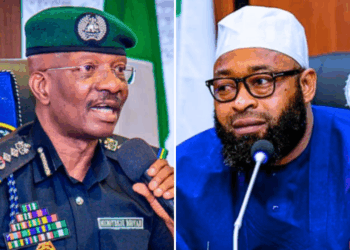 IGP Kayode Egbetokun and Niger State Governor Umaru Bago.