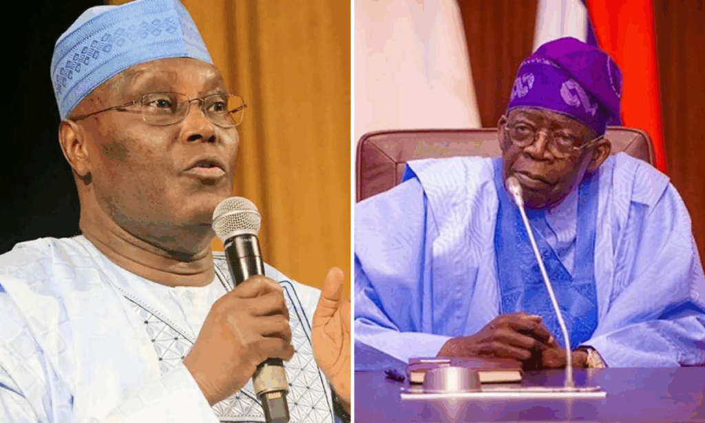 Atiku and Tinubu photo combo