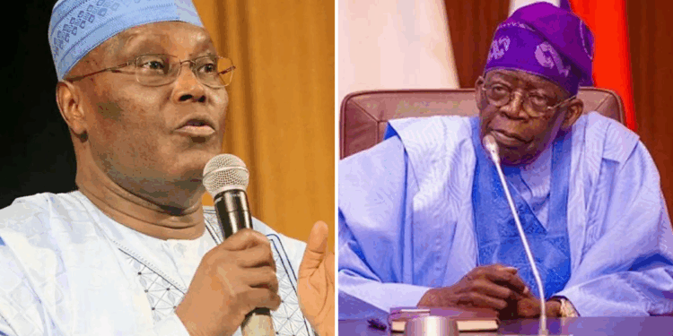Atiku and Tinubu photo combo