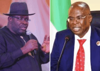 Photo combo of Seriake Dickson and Timipre Sylva