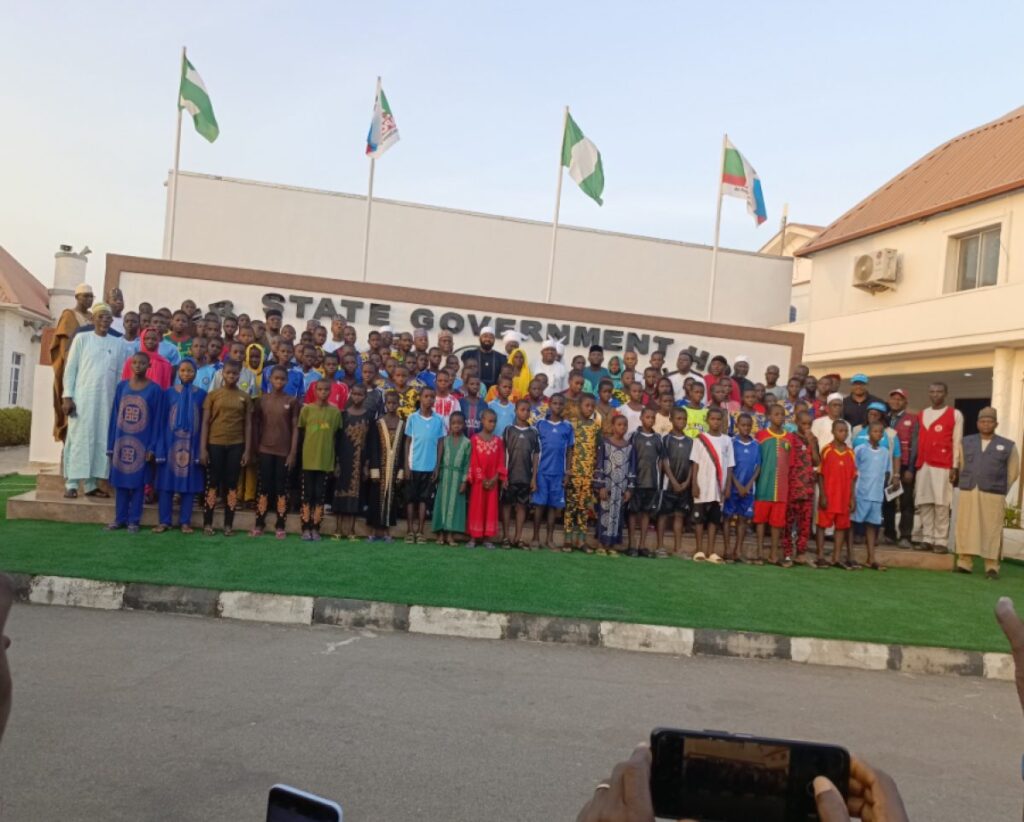 The students were formally handed over on Monday by the National Security Adviser (NSA), Nuhu Ribadu, who was represented by Major General Adamu Laka.