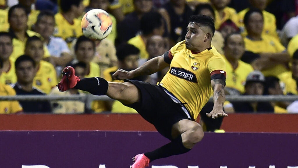 Ecuadorian Footballer Mario Pineida