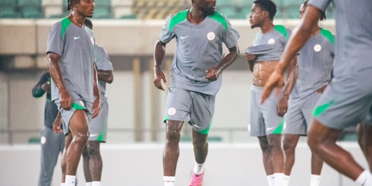 Super Eagles in camp