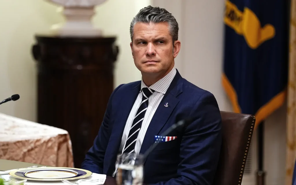 US Secretary of War Pete Hegseth
