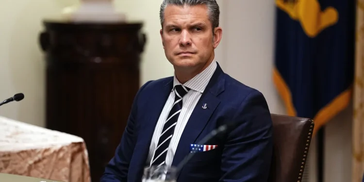 US Secretary of War Pete Hegseth