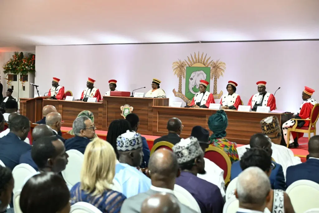 President Alassane Ouattara sworn in