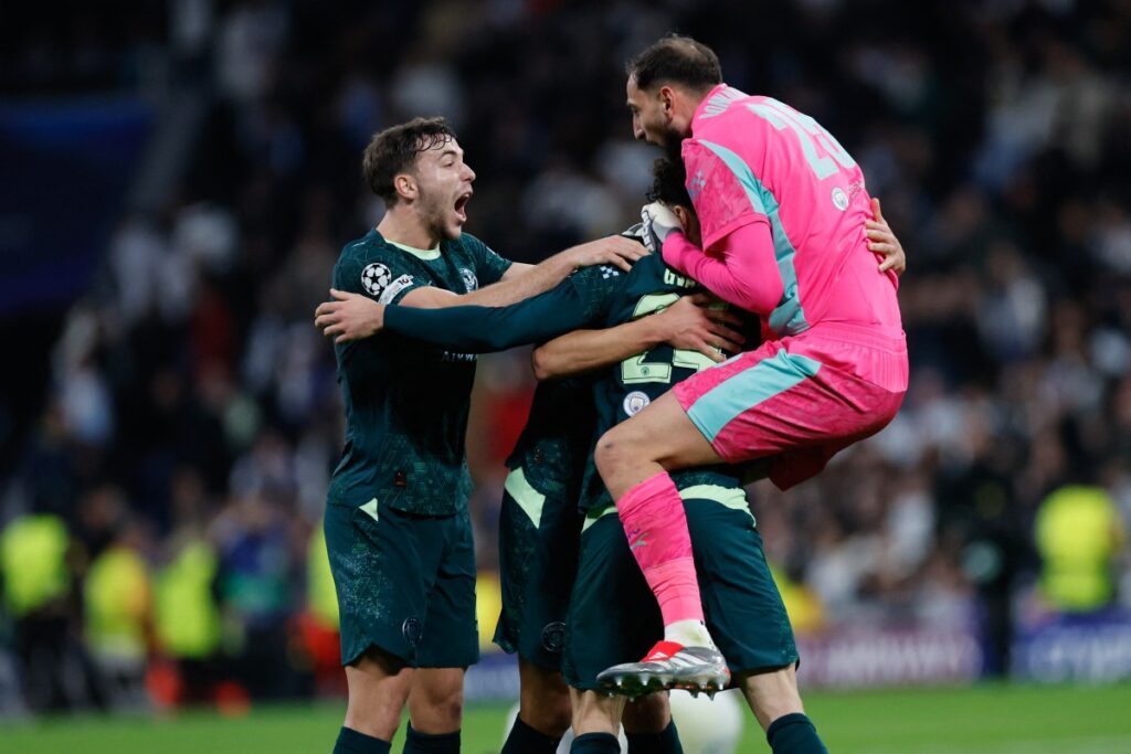 Manchester City vs Real Madrid game