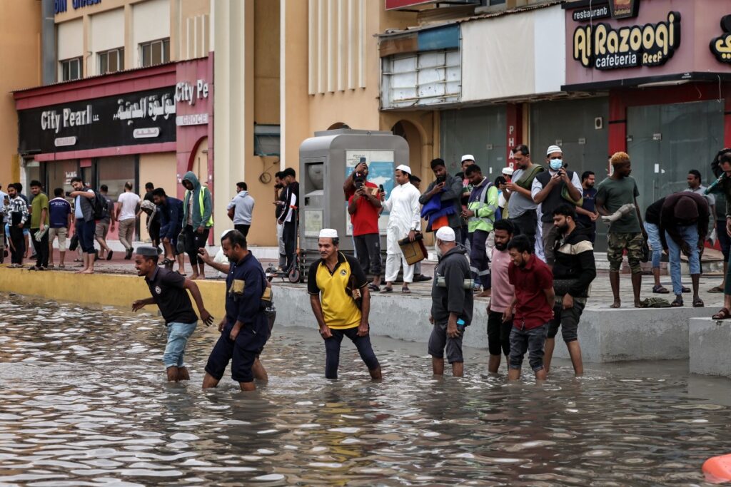 Rare Storm Soaks UAE