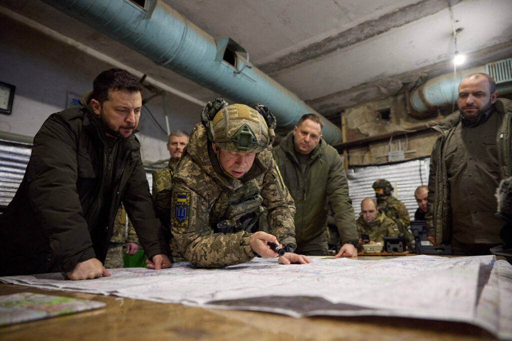 Zelensky Visits Troops