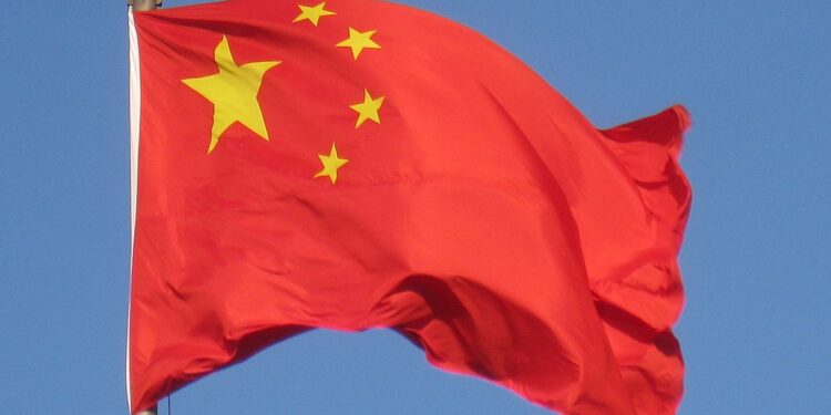 Chinese flag Beijing IMG 1104