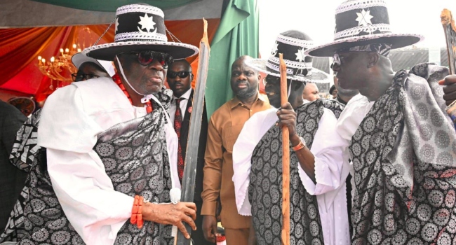 Tinubu Attends Eyo Festival