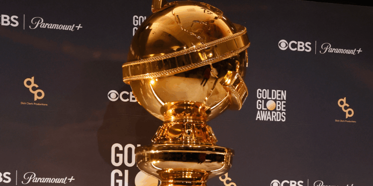 Golden Globe Award trophy getty H 2024