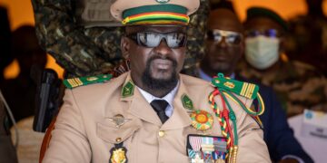 Doumbouya Wins Guinea Presidency After Reversing Pledge to Step Aside Photo of Mamady Doumbouya