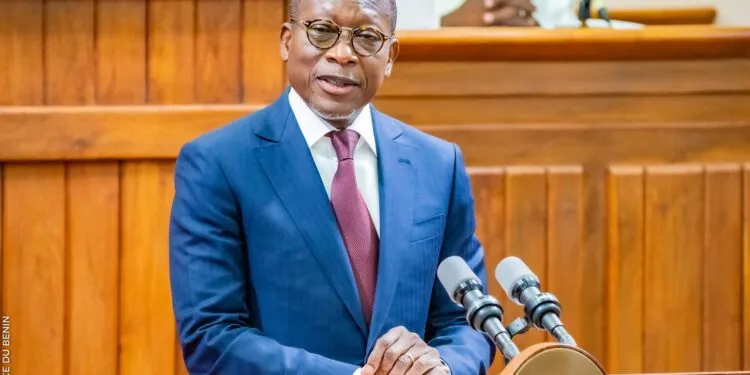 Photo of President Patrice Talon