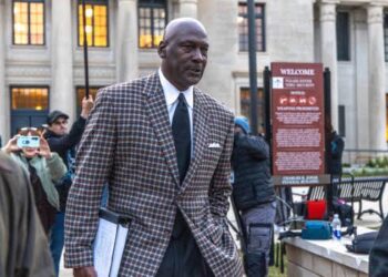 Photo of NBA legend Michael Jordan