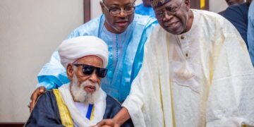 Photo of President Tinubu with Sheikh Dahiru Usman Bauchi
