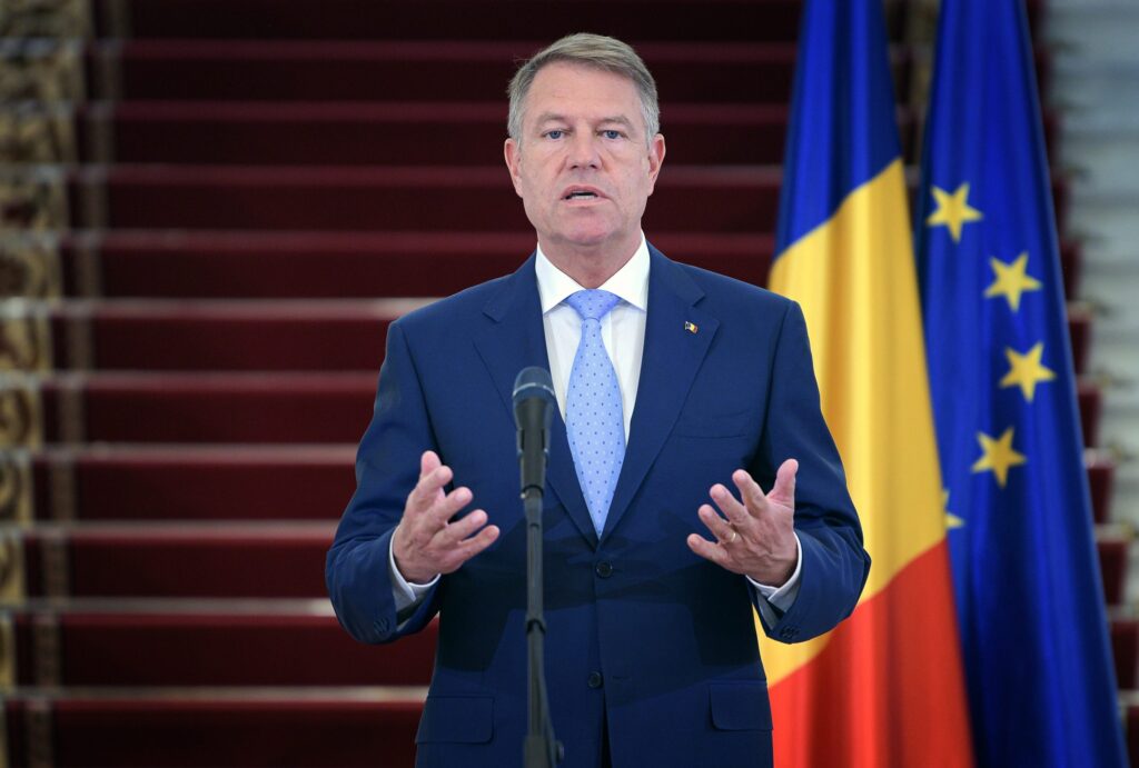 Romania's President Klaus Iohannis