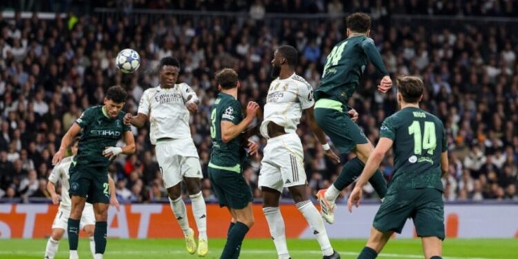 Manchester City vs Real Madrid game