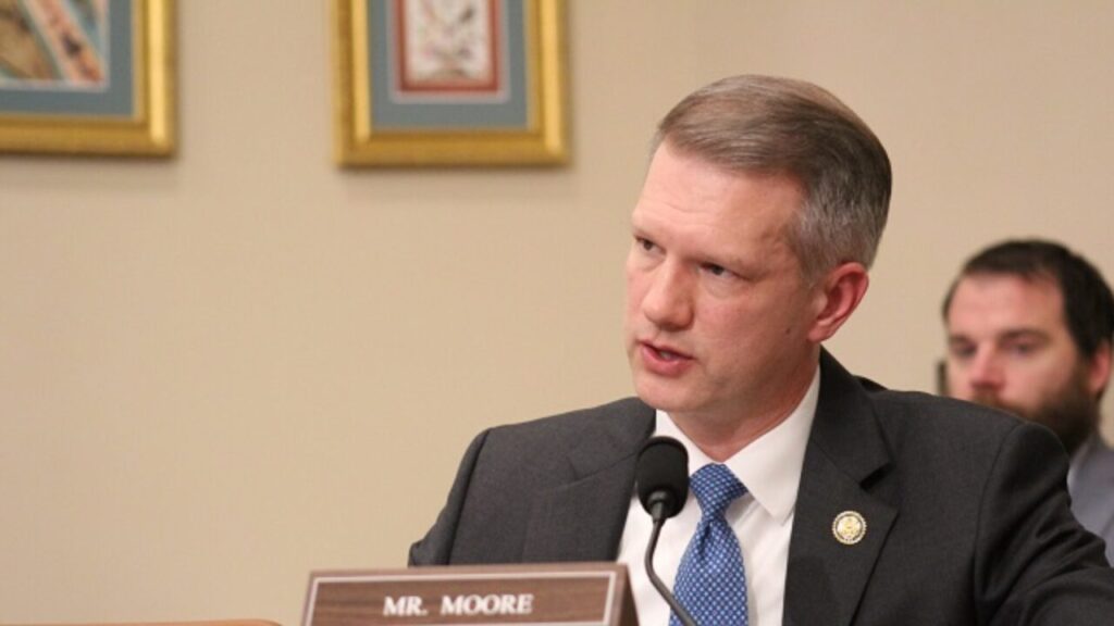 United States congressman, Riley Moore.