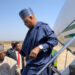 Vice President Kashim Shettima arrived at the airport